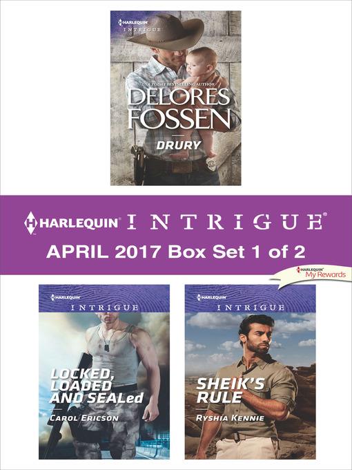 Harlequin Intrigue April 2017, Box Set 1 of 2