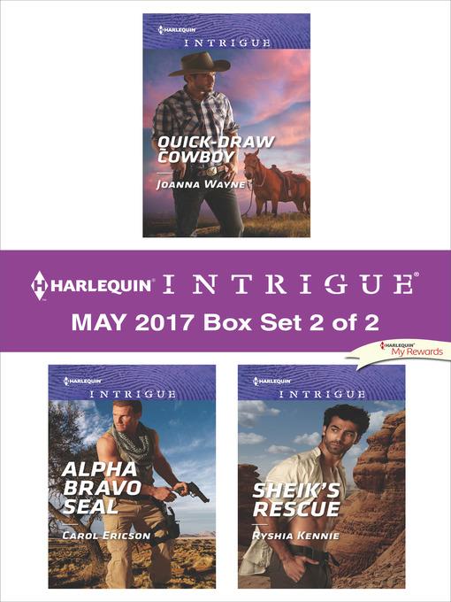 Harlequin Intrigue May 2017, Box Set 2 of 2