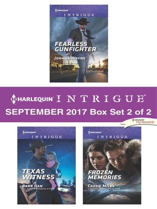 Harlequin Intrigue September 2017--Box Set 2 of 2