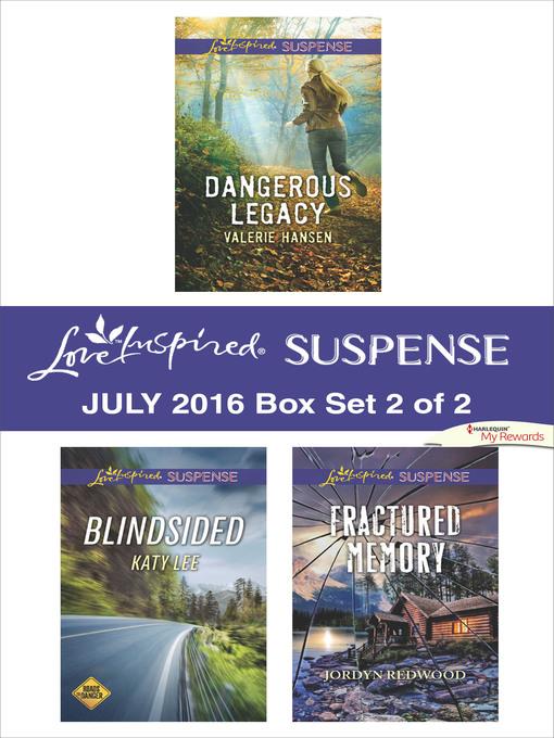 Harlequin Love Inspired Suspense July 2016, Box Set 2 of 2