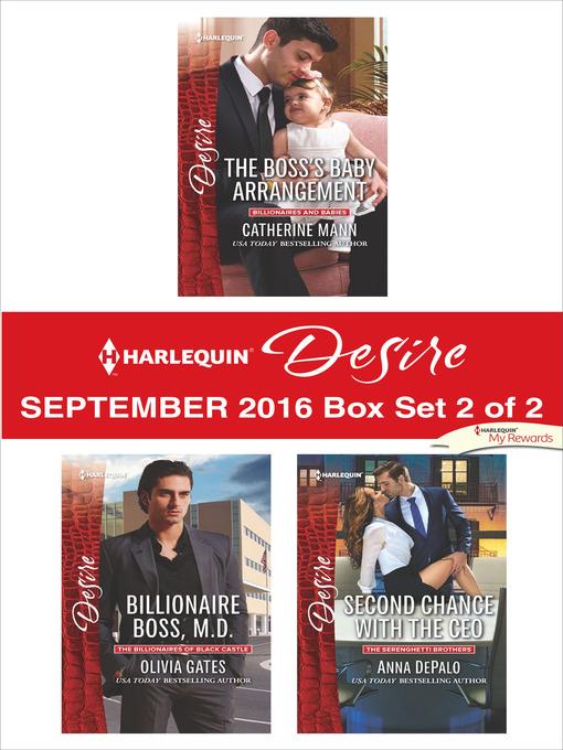 Harlequin Desire September 2016, Box Set 2 of 2