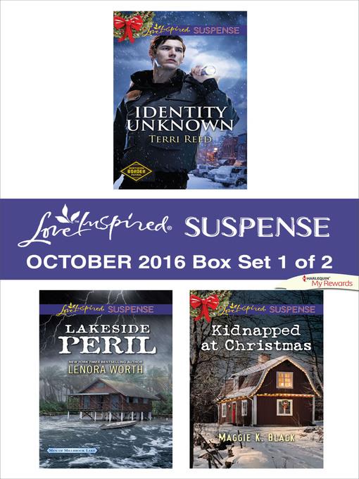 Harlequin Love Inspired Suspense October 2016, Box Set 1 of 2