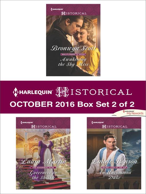 Harlequin Historical October 2016, Box Set 2 of 2