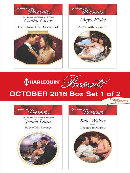 Harlequin Presents October 2016, Box Set 1 of 2