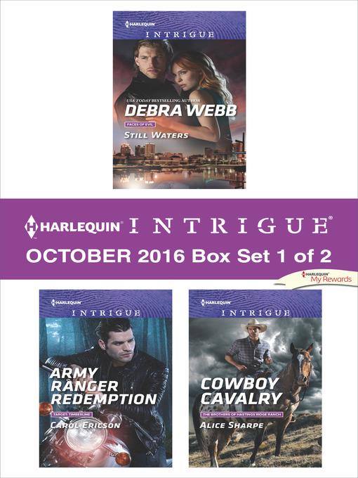 Harlequin Intrigue October 2016, Box Set 1 of 2