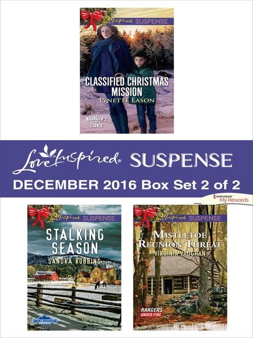 Harlequin Love Inspired Suspense December 2016, Box Set 2 of 2