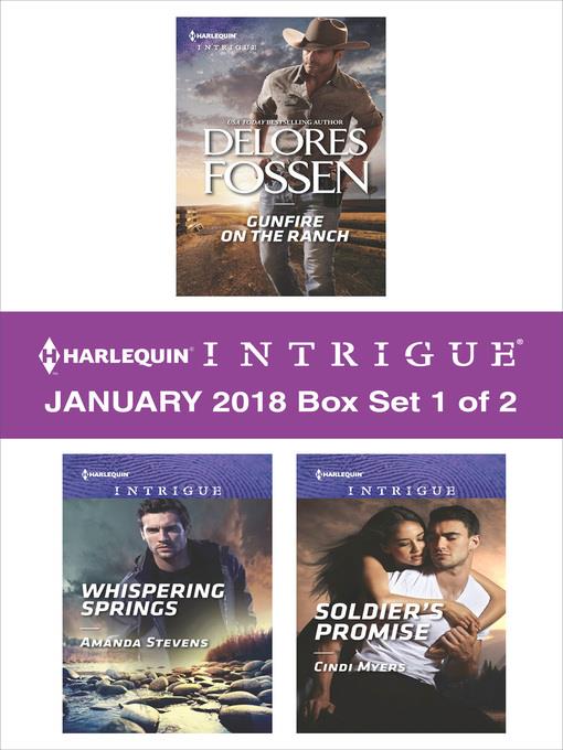 Harlequin Intrigue January 2018--Box Set 1 of 2