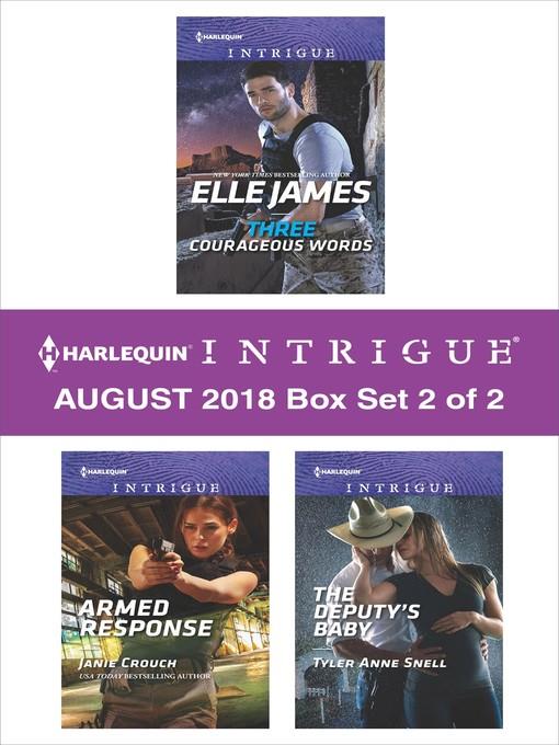 Harlequin Intrigue August 2018--Box Set 2 of 2