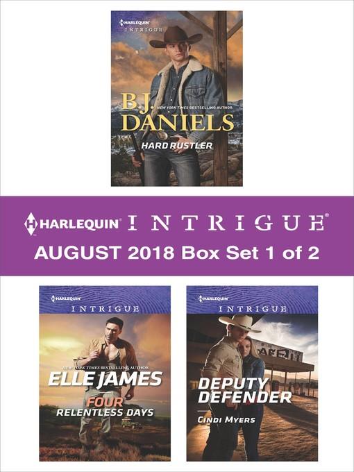 Harlequin Intrigue September 2018--Box Set 1 of 2