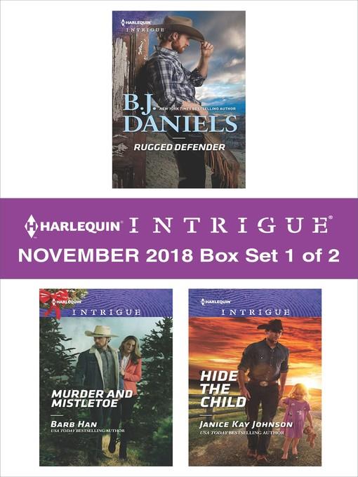 Harlequin Intrigue November 2018, Box Set 1 of 2