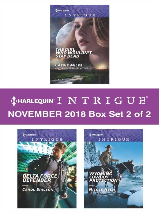 Harlequin Intriuge November 2018, Box Set 2 of 2