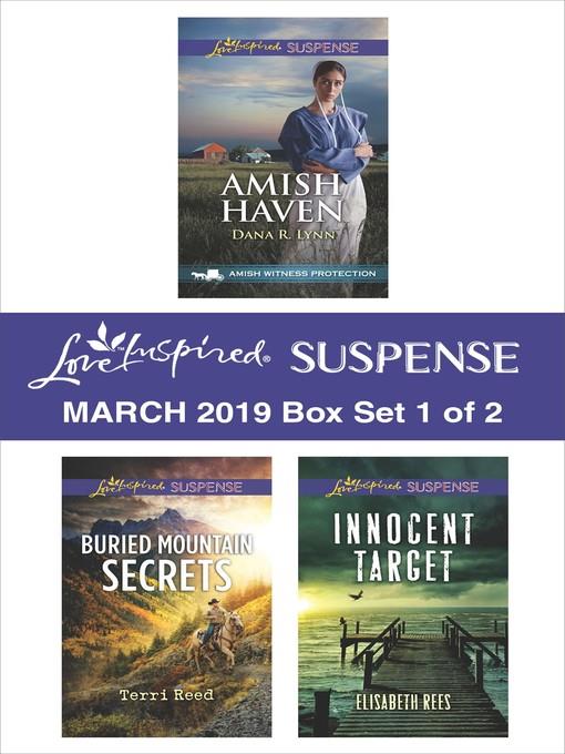 Harlequin Love Inspired Suspense March 2019, Box Set 1 of 2