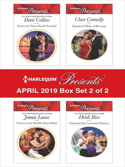 Harlequin Presents, April 2019, Box Set 2 of 2