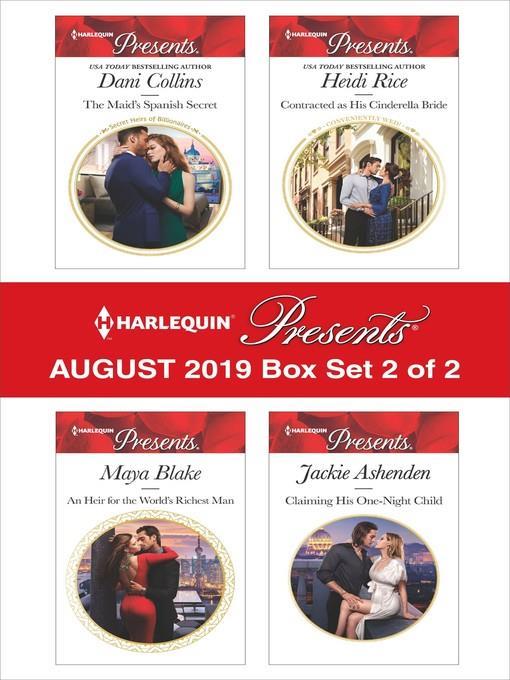 Harlequin Presents, August 2019, Box Set 2 of 2