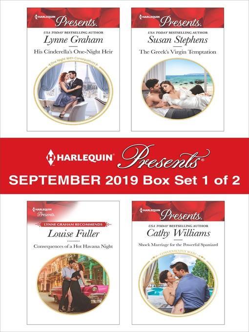 Harlequin Presents, September 2019, Box Set 1 of 2