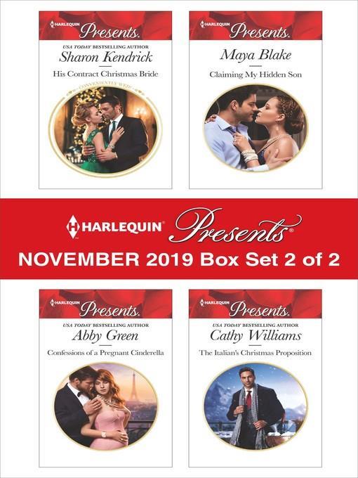 Harlequin Presents, November 2019, Box Set 2 of 2