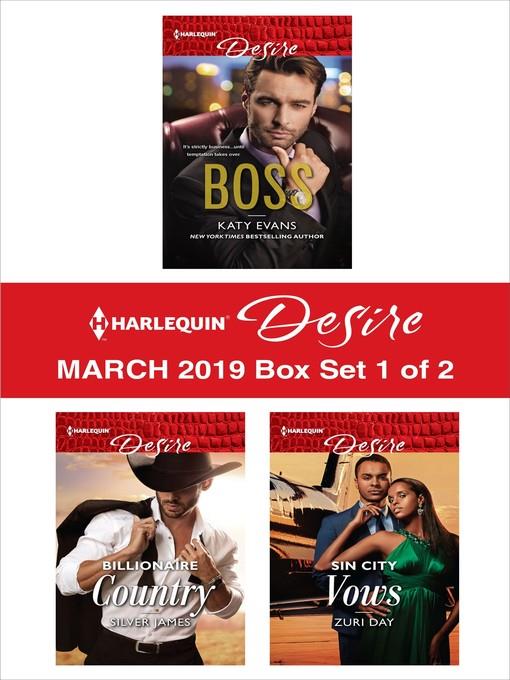 Harlequin Desire March 2019--Box Set 1 of 2