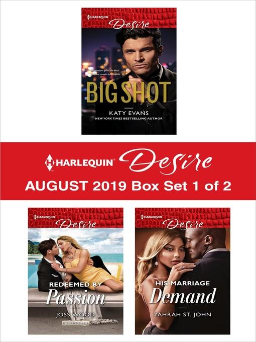 Harlequin Desire August 2019--Box Set 1 of 2