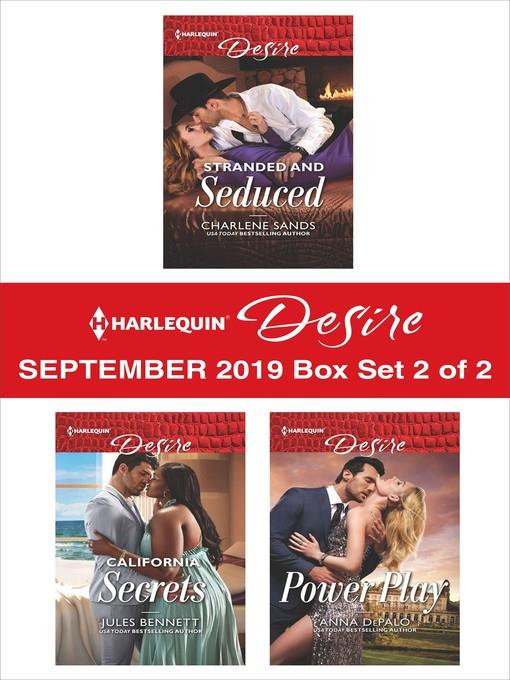 Harlequin Desire September 2019--Box Set 2 of 2