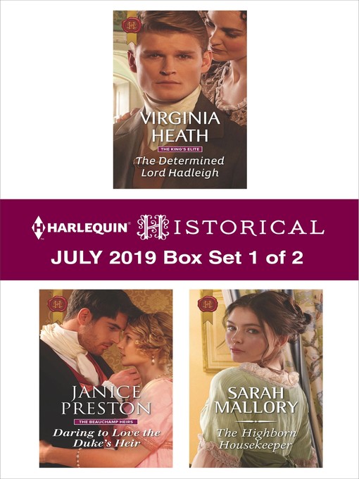 Harlequin Historical July 2019, Box Set 1 of 2