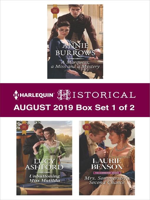 Harlequin Historical August 2019, Box Set 1 of 2