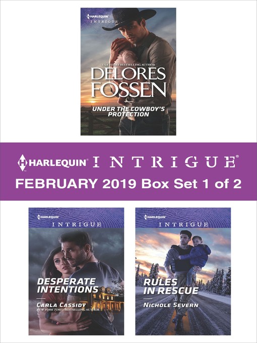 Harlequin Intrigue February 2019, Box Set 1 of 2