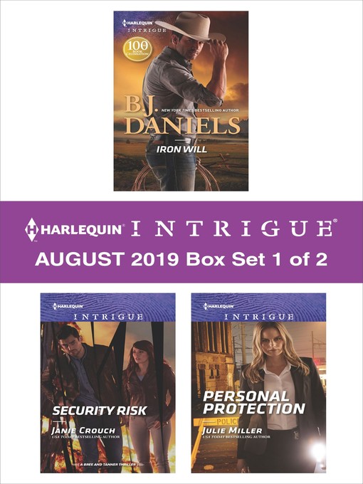 Harlequin Intrigue August 2019, Box Set 1 of 2