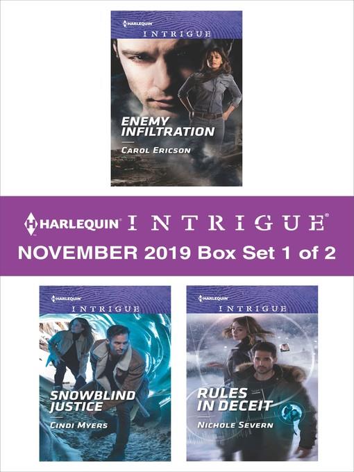 Harlequin Intrigue November 2019, Box Set 1 of 2