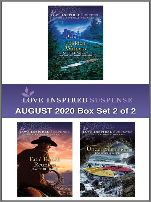 Harlequin Love Inspired Suspense August 2020--Box Set 2 of 2