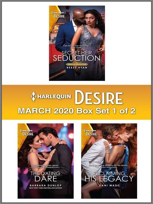 Harlequin Desire March 2020--Box Set 1 of 2