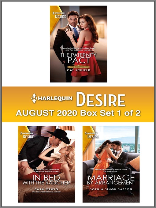 Harlequin Desire August 2020--Box 1 of 2