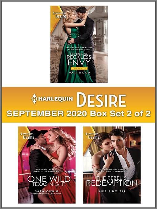 Harlequin Desire September 2020--Box Set 2 of 2