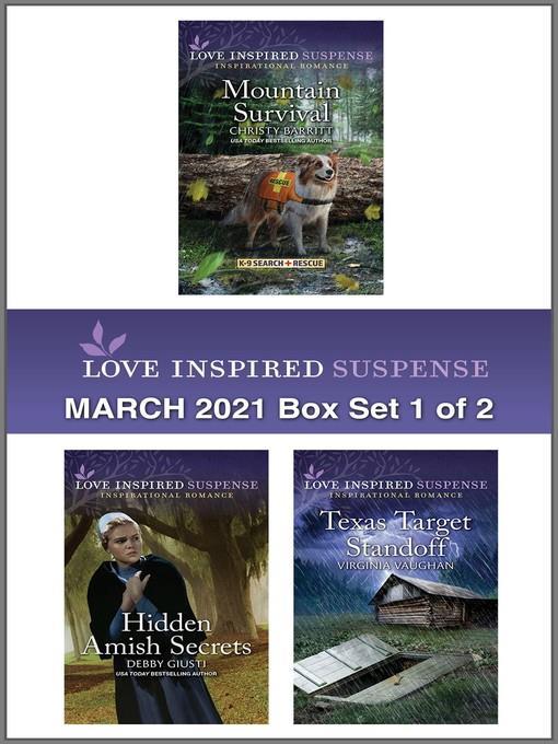 Harlequin Love Inspired Suspense March 2021--Box Set 1 of 2