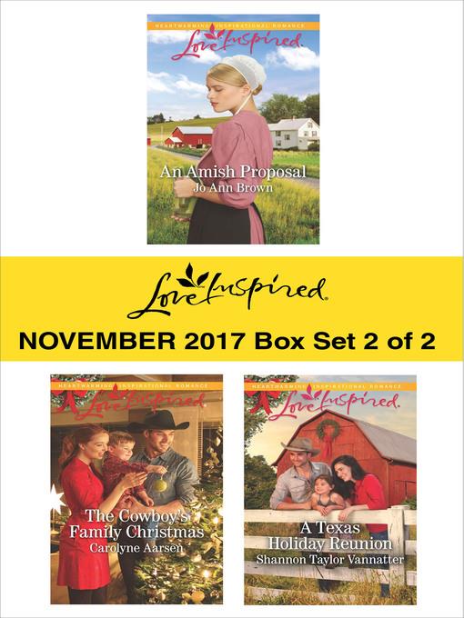 Harlequin Love Inspired November 2017--Box Set 2 of 2