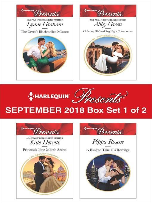 Harlequin Presents September 2018--Box Set 1 of 2