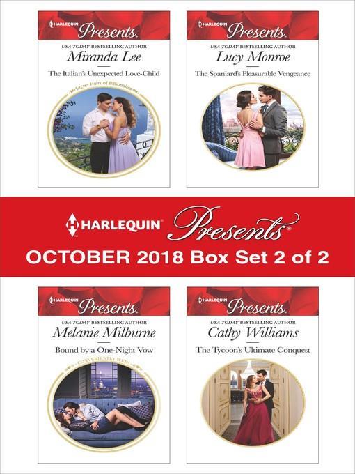 Harlequin Presents October 2018--Box Set 2 of 2