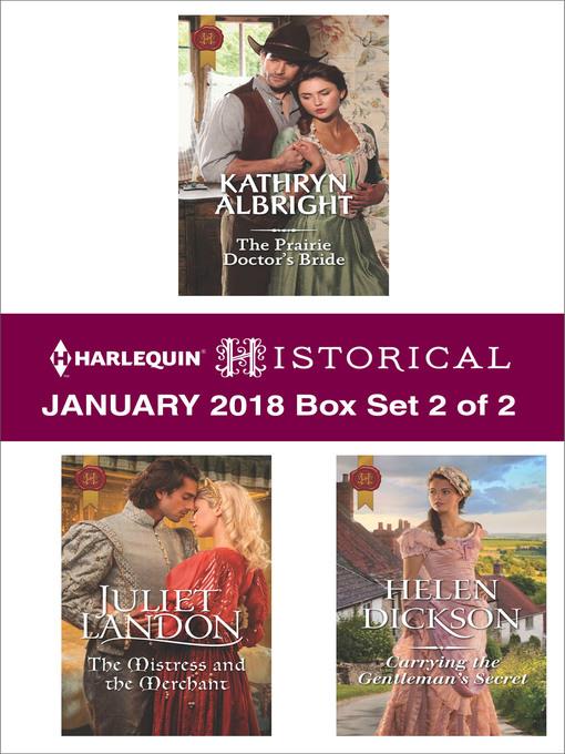 Harlequin Historical January 2018--Box Set 2 of 2