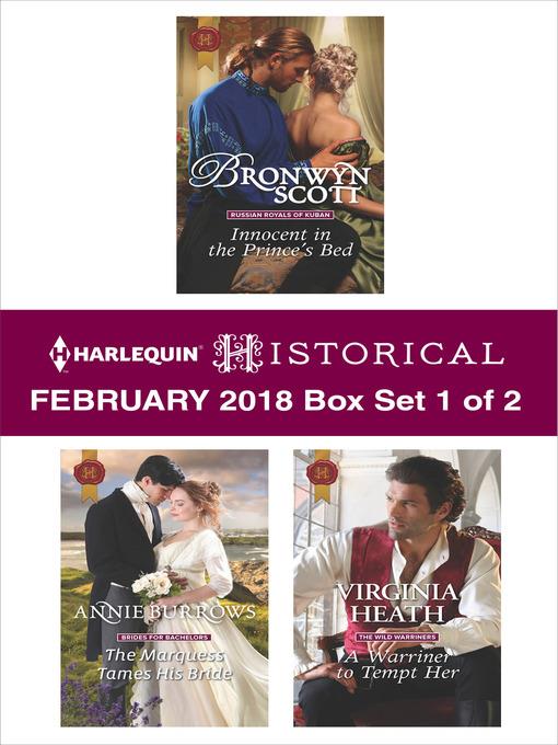 Harlequin Historical February 2018--Box Set 1 of 2