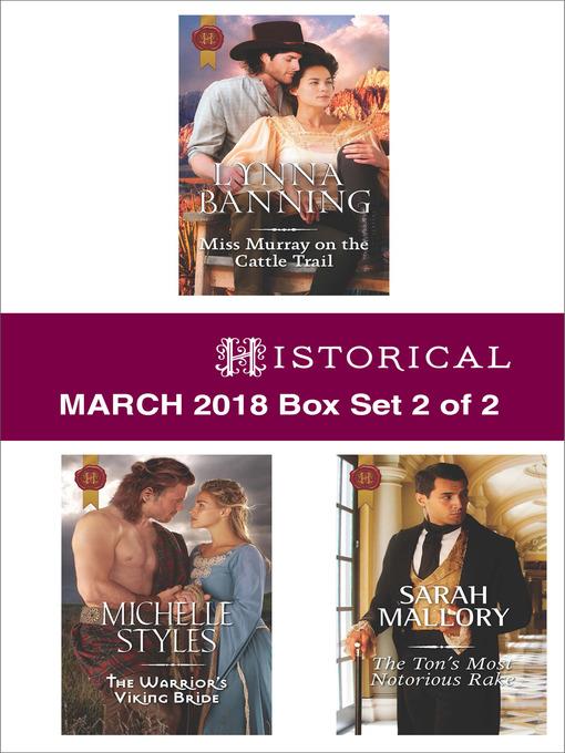 Harlequin Historical March 2018--Box Set 2 of 2