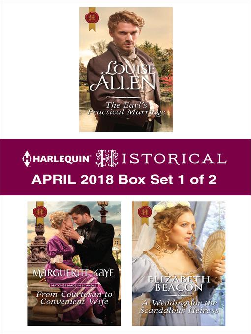 Harlequin Historical April 2018--Box Set 1 of 2