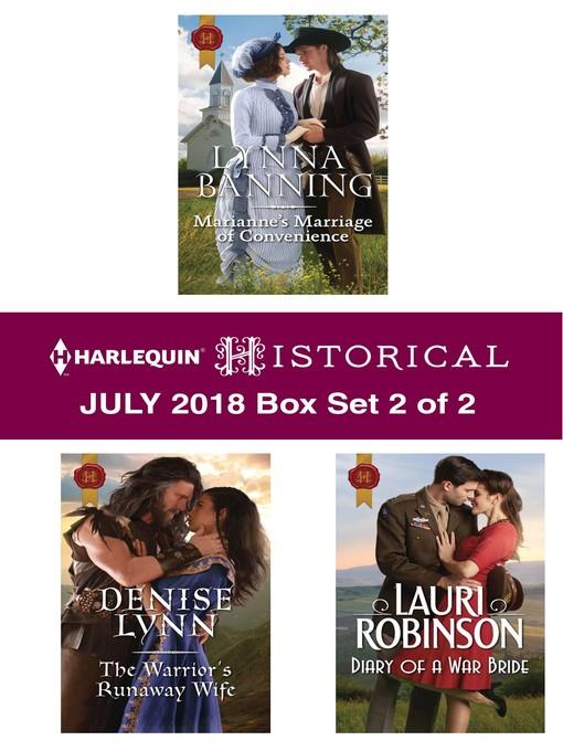 Harlequin Historical July 2018--Box Set 2 of 2