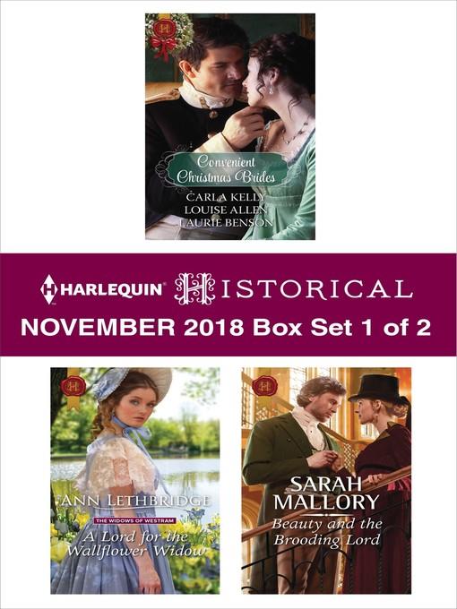 Harlequin Historical November 2018--Box Set 1 of 2