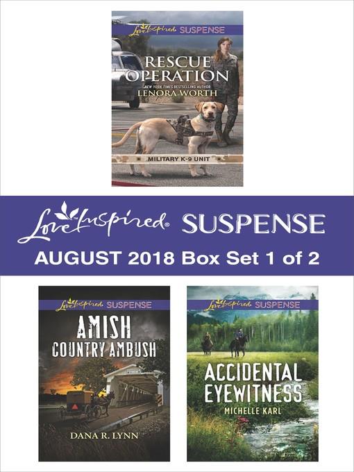 Harlequin Love Inspired Suspense August 2018--Box Set 1 of 2