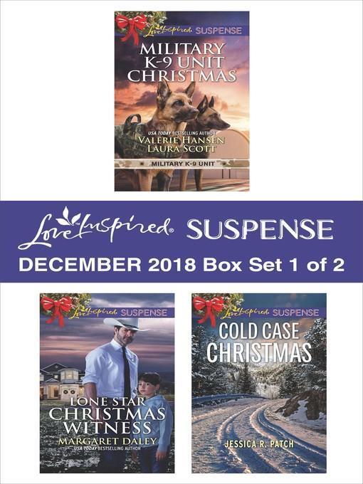 Harlequin Love Inspired Suspense December 2018--Box Set 1 of 2