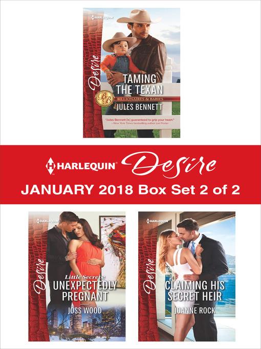 Harlequin Desire January 2018--Box Set 2 of 2