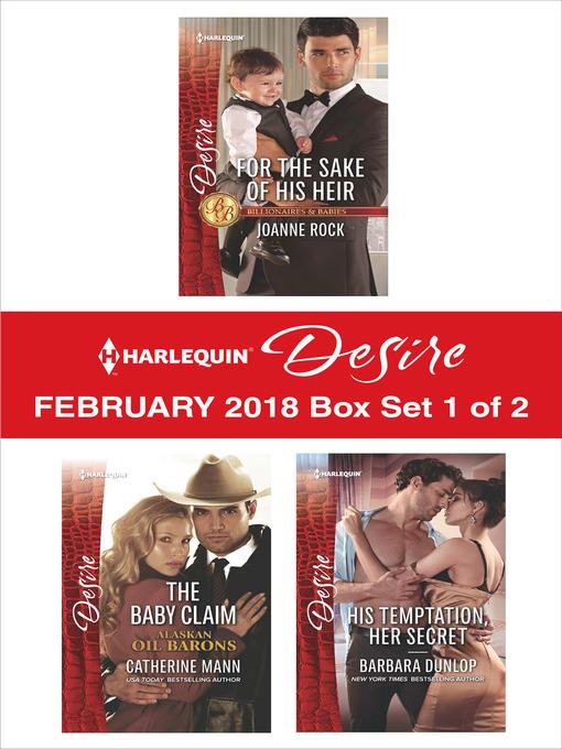 Harlequin Desire February 2018--Box Set 1 of 2