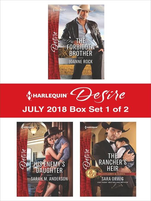 Harlequin Desire July 2018--Box Set 1 of 2