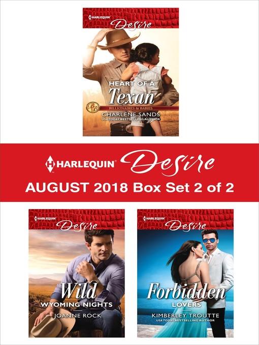 Harlequin Desire August 2018 Box Set--2 of 2