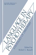 Language in Psychotherapy : Strategies of Discovery.