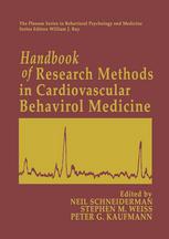 Handbook of Research Methods in Cardiovascular Behavioral Medicine.